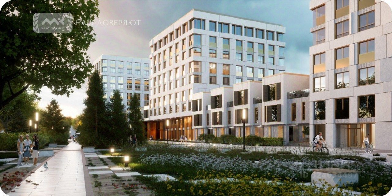 Трёхкомнатная 130 м² в ЖК ЛДМ, корпус 3 — фото 6