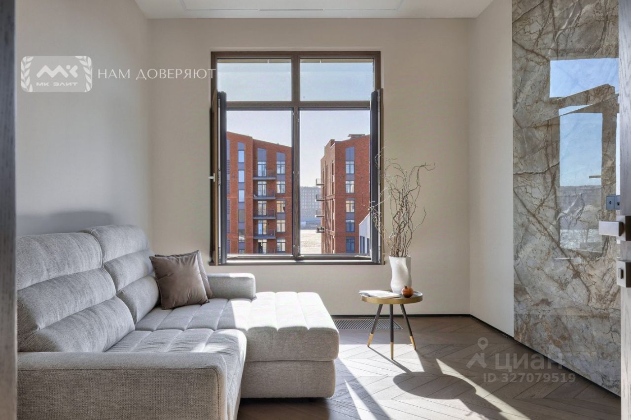 Двухкомнатная 106 м² — Петровская коса, 6к1 — фото 23