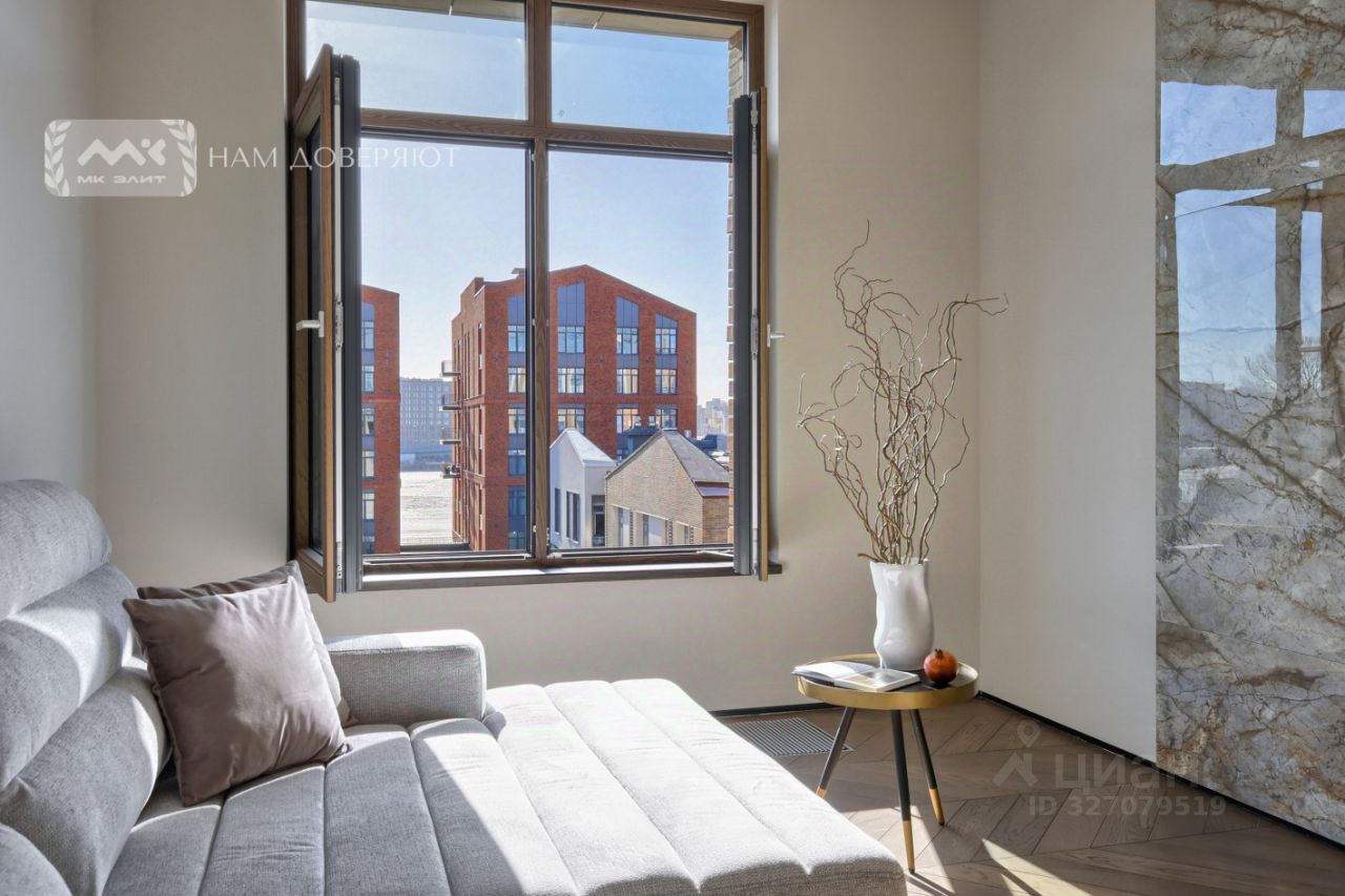 Двухкомнатная 106 м² — Петровская коса, 6к1 — фото 24