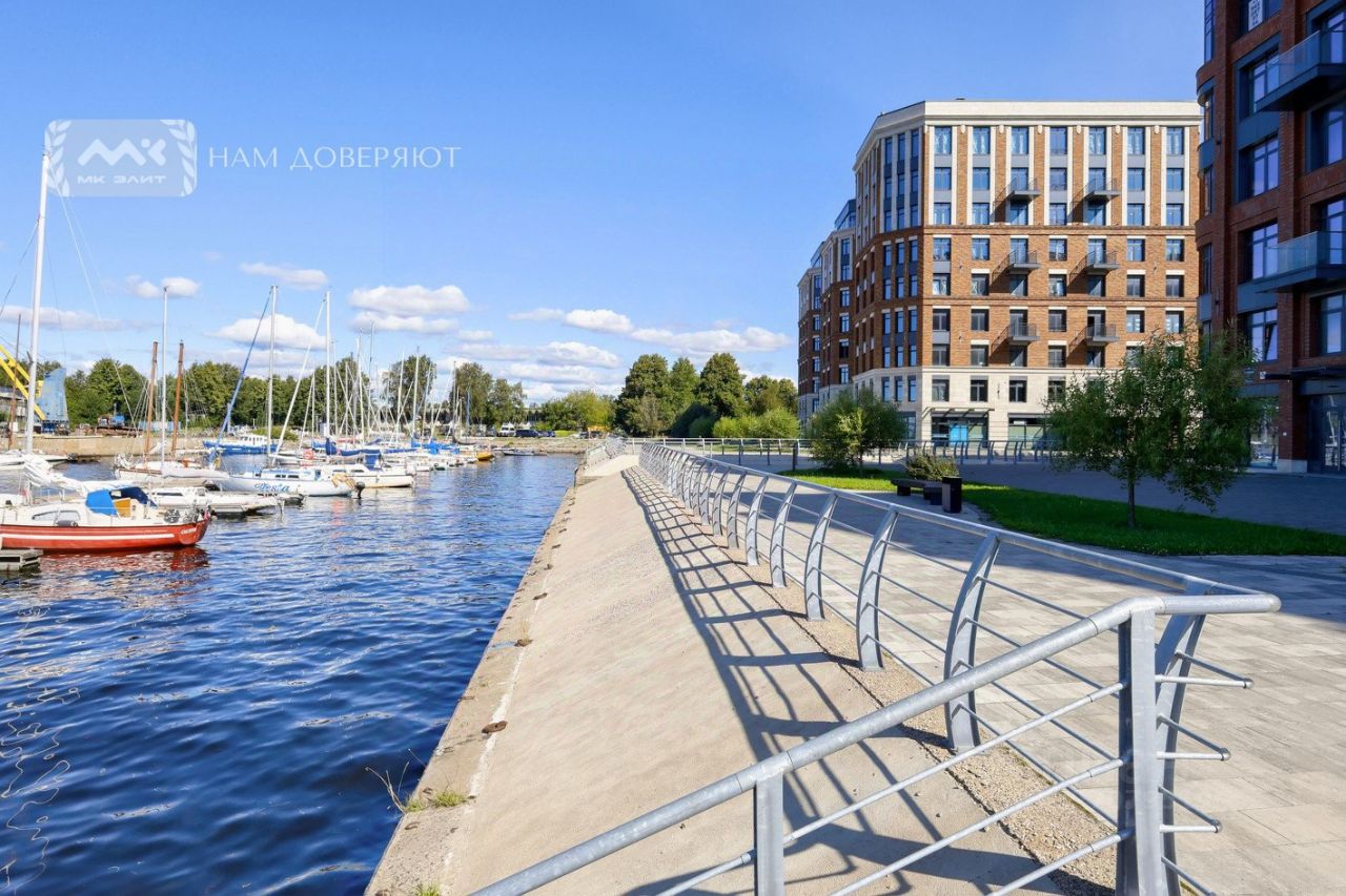 Двухкомнатная 106 м² — Петровская коса, 6к1 — фото 35