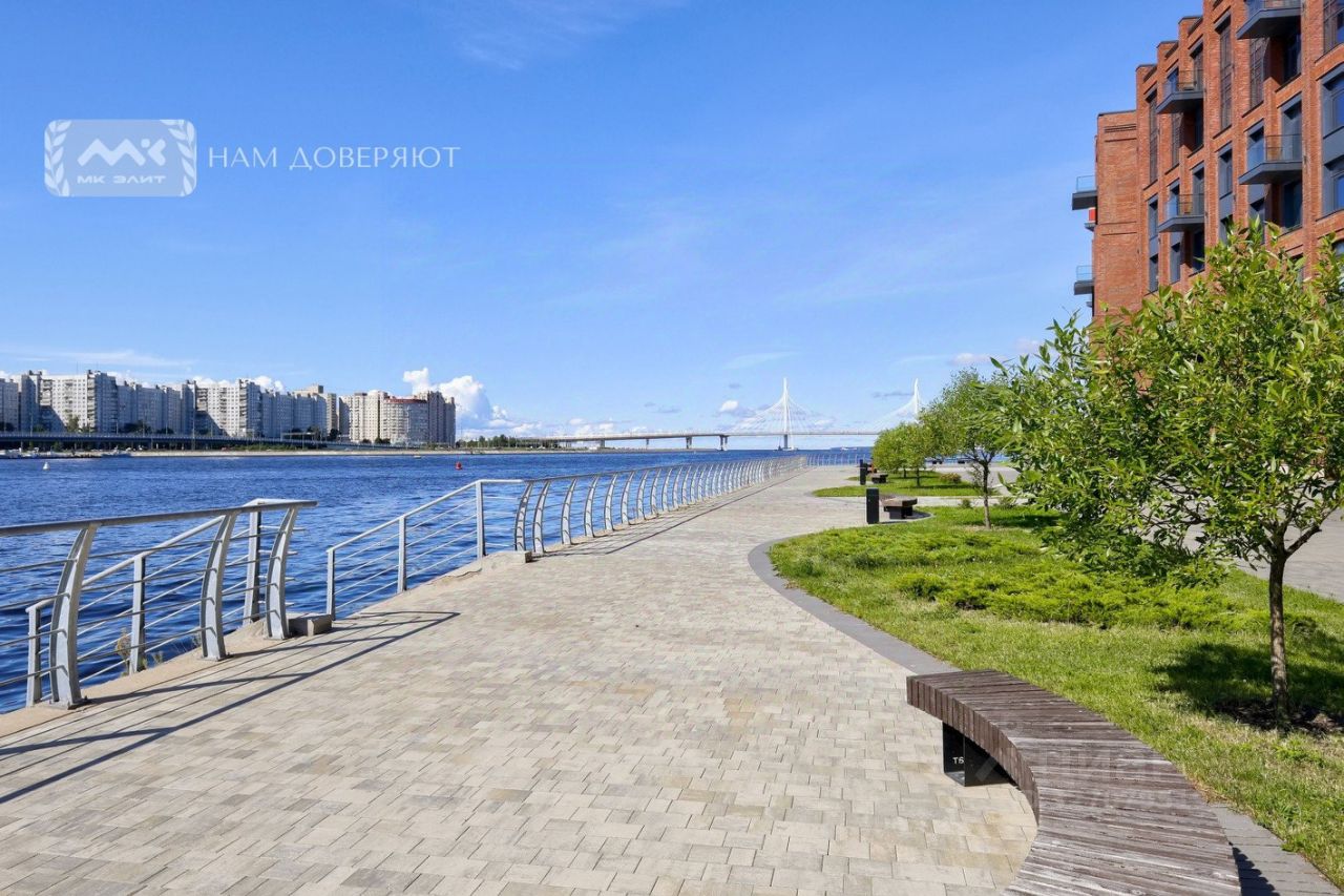 Двухкомнатная 106 м² — Петровская коса, 6к1 — фото 39